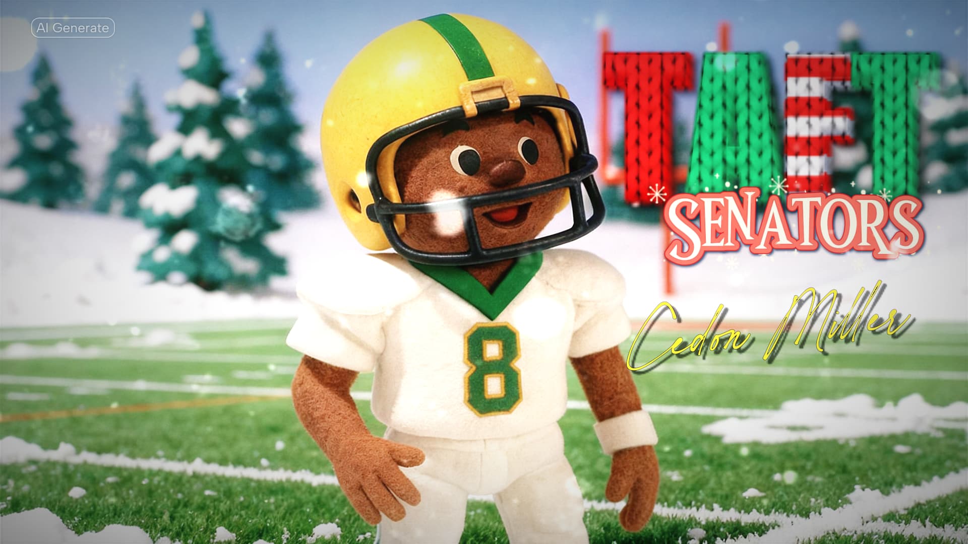 TAFT’S Lil Senators #8 Cedon MIller